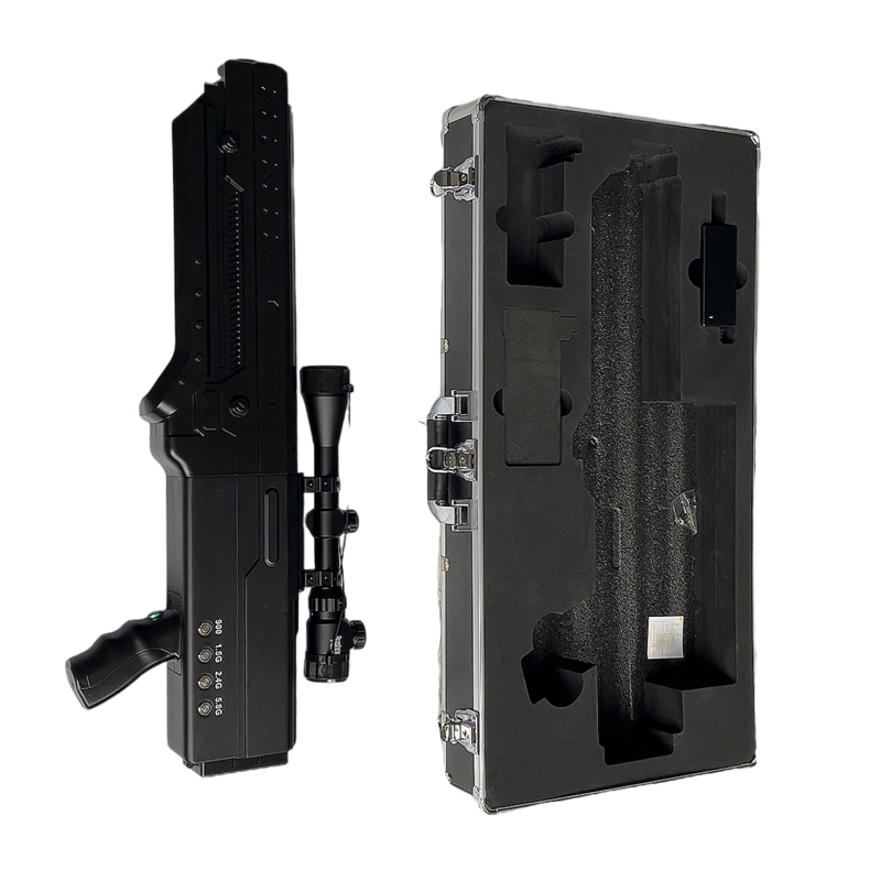  尧都手持便携式枪型低空防御反制四通道A型